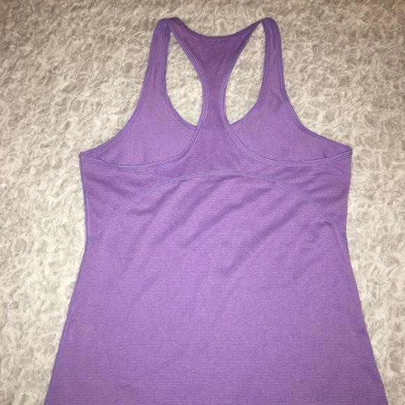 Zella Purple Striped Tank Top - XS/S - Y - Picture 5 of 5